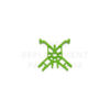 Bright Green Cross-Tie Connector
