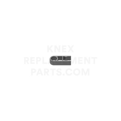 Gray 1-way Clip with hole