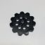 Black Sprocket Gear