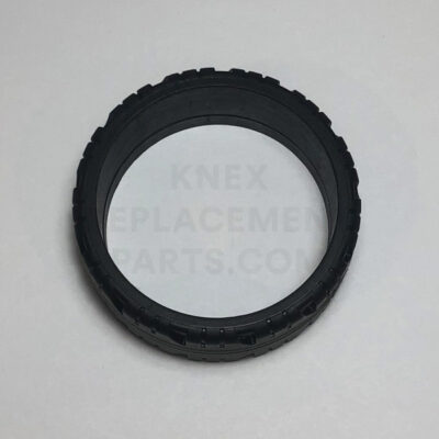 Black Tire - Racing Tire With Tread - 50mm