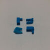 Blue Interlocking Clip