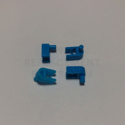 Blue Interlocking Clip