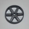 Silver Narrow Racing Wheel/Hub - 50mm