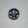 Silver Double Wide Racing Wheel/Hub - 37mm