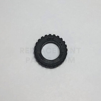 Black Tire with tread - 30mm