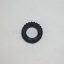 Black Tire with tread - 30mm