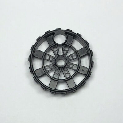 Black Narrow Racing Wheel/Hub Fancy - 50mm