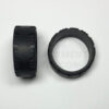 Black Tire - Racing Wheel With Tread Small - 37mm