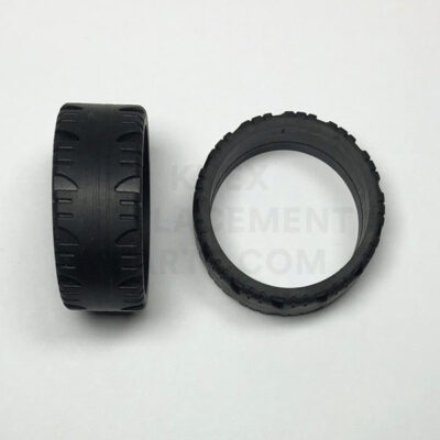Black Tire - Racing Wheel With Tread Small - 37mm