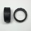 Black Tire - Racing Wheel With Tread Small - 37mm