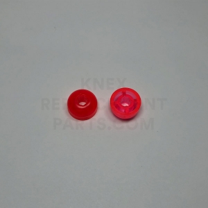 Transparent Red Round Dome (K’NEXMAN Head Top)