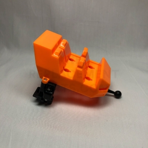 Orange Coaster Car Back