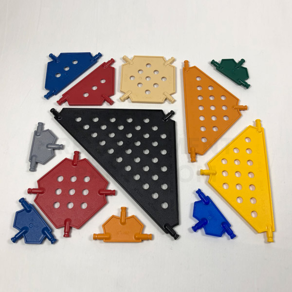 KNEX 1 Dark Blue Square Panel Large  Standard Replacement Parts and Pieces 
