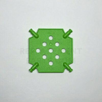 Small - Bright Green Square Panel