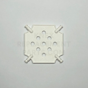 Small – White Square Panel