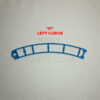 Light Blue Curved Track - Left (#1)