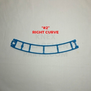 Blue Curved Track – Right (#2)