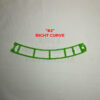 Green Curved Track - Right (#2)