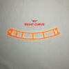 Orange Curved Track - Right (#2)