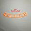 Orange Curved Track - Right (#2)
