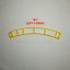 Yellow Curved Track - Left (#1)
