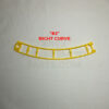 Yellow Curved Track - Right (#2)
