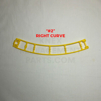 Yellow Curved Track - Right (#2)