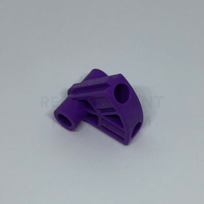 Purple 2-way 3D Pivot Fitting