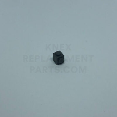 1 x 1 - Dark Gray Brick With Side Stud