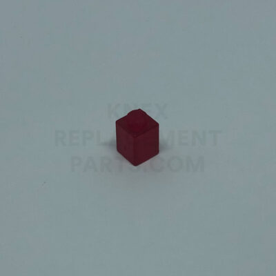 1 x 1 - Transparent Red Brick