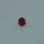 1 x 1 - Transparent Red Brick