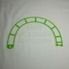 Green Semi Circle Track