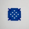 Small - Transparent Blue Square Panel