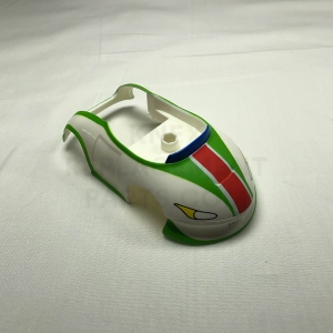 Green & White Mario Kart Car Body