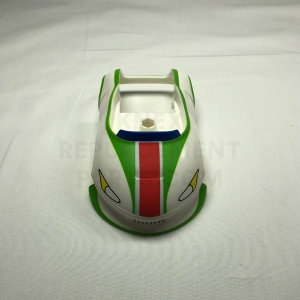 Green & White Mario Kart Car Body