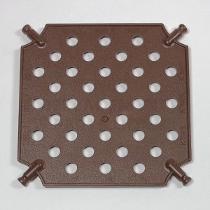 Medium – Dark Brown Square Panel