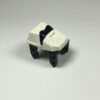 White Coaster Car
