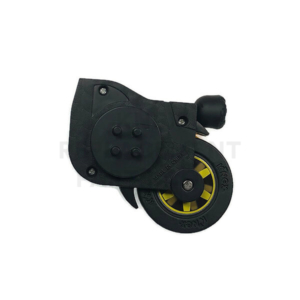 Black Pull String Wheeled Motor