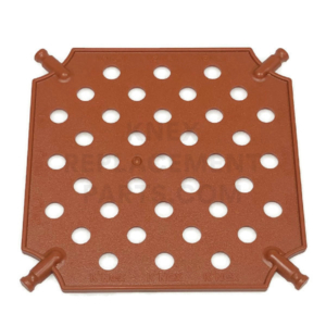 Medium – Reddish Brown Square Panel