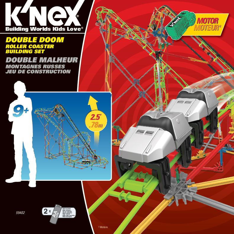 Double Doom Roller Coaster K'NEX Replacement Parts