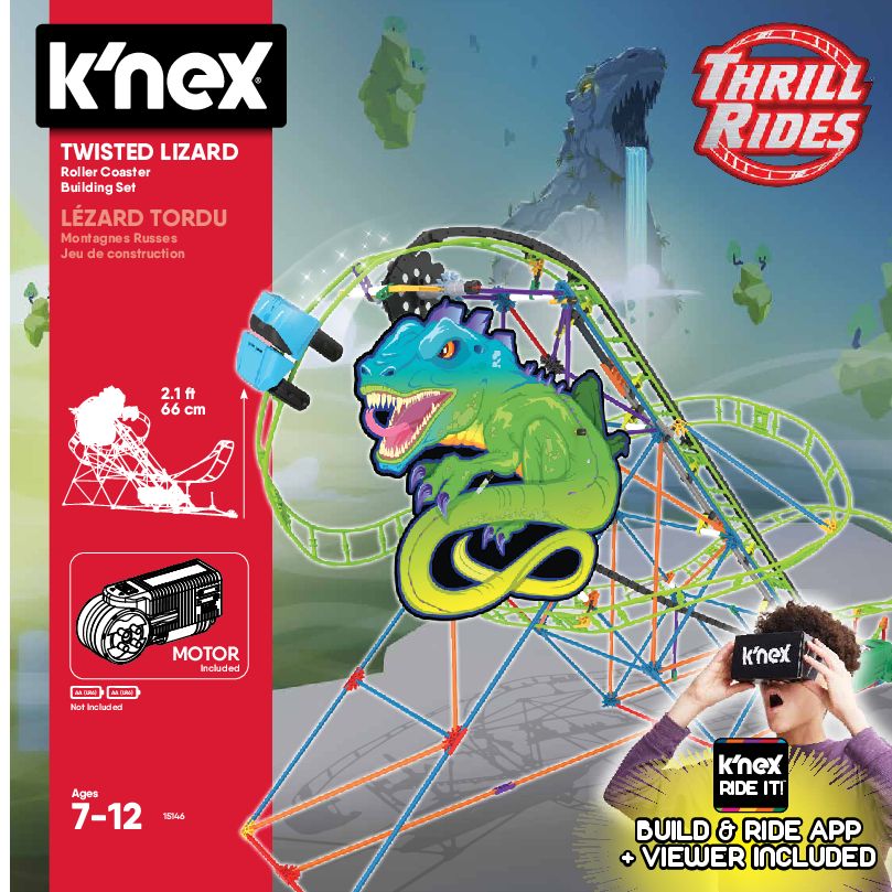 Twisted Lizard Roller Coaster