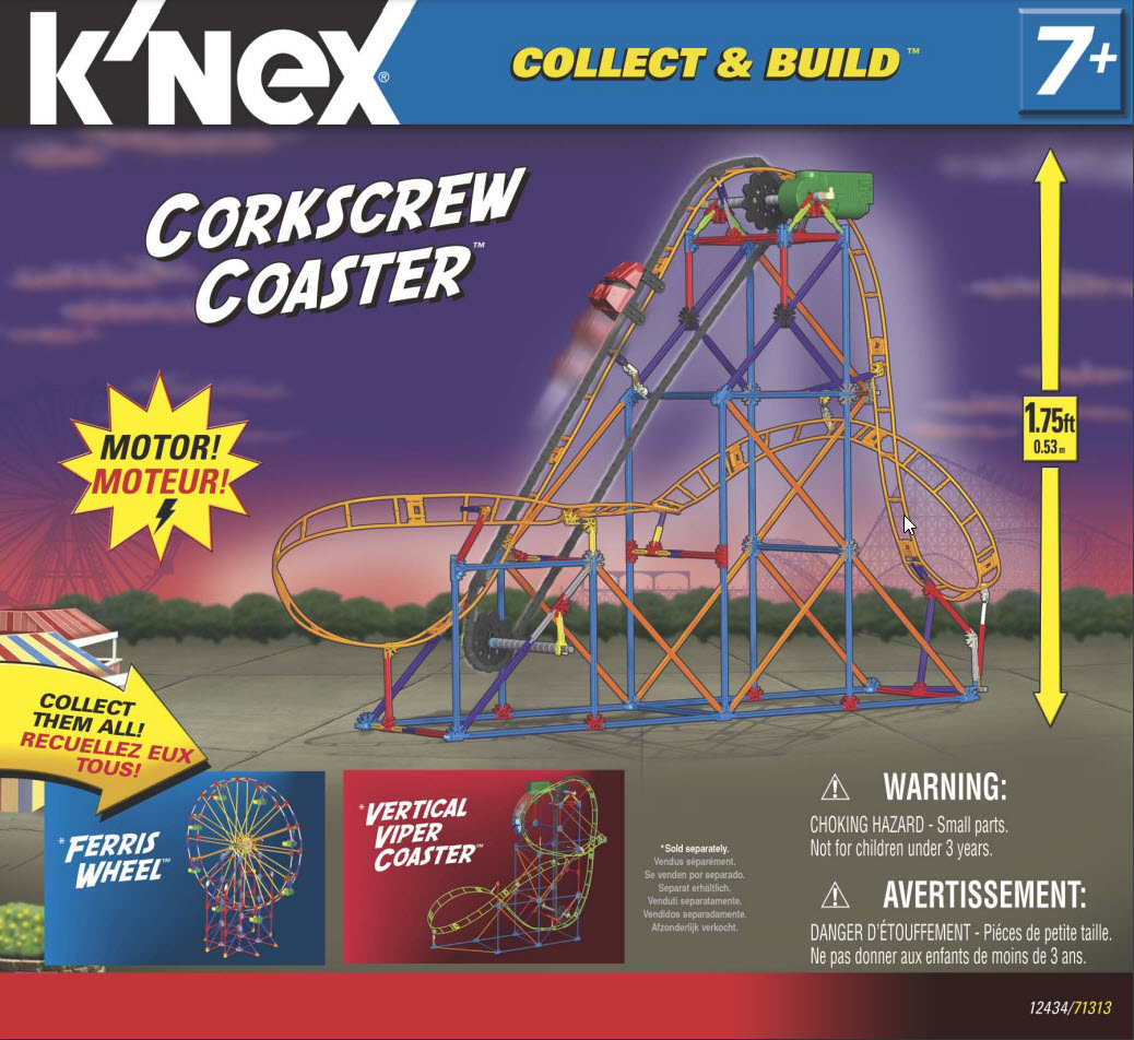 Corkscrew Coaster – Amusement Park Series