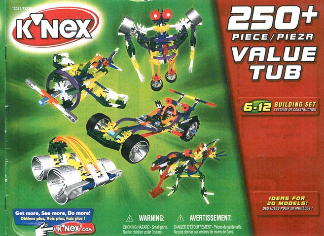 250 Piece Value Tub