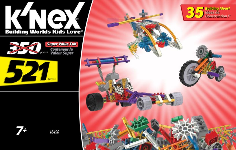 521 Piece Super Value Tub (UK)