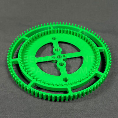 Large Green Multi-Track Gear - 3D Print